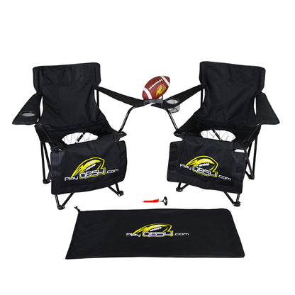 QB54 Black Backyard Football Game Set