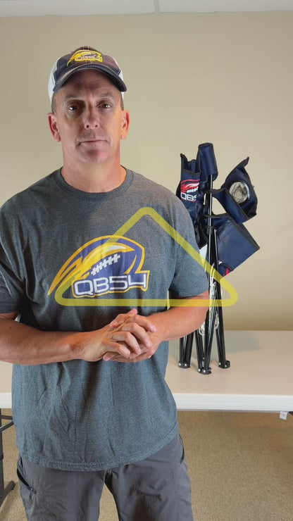 QB54 Black Backyard Football Game Set