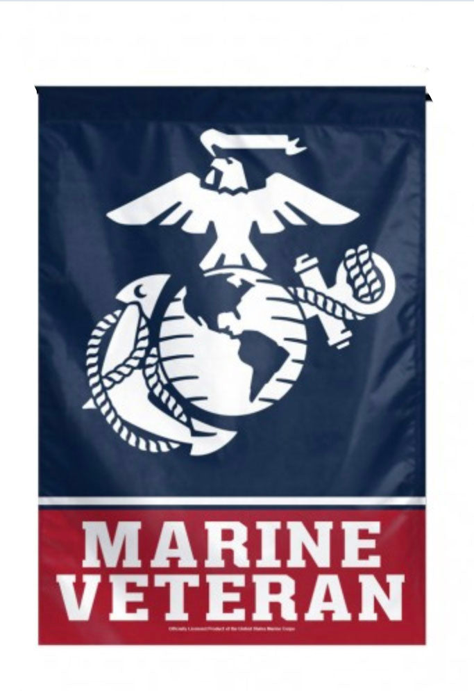 US Marines Veteran Fan Flag - 1 Flag