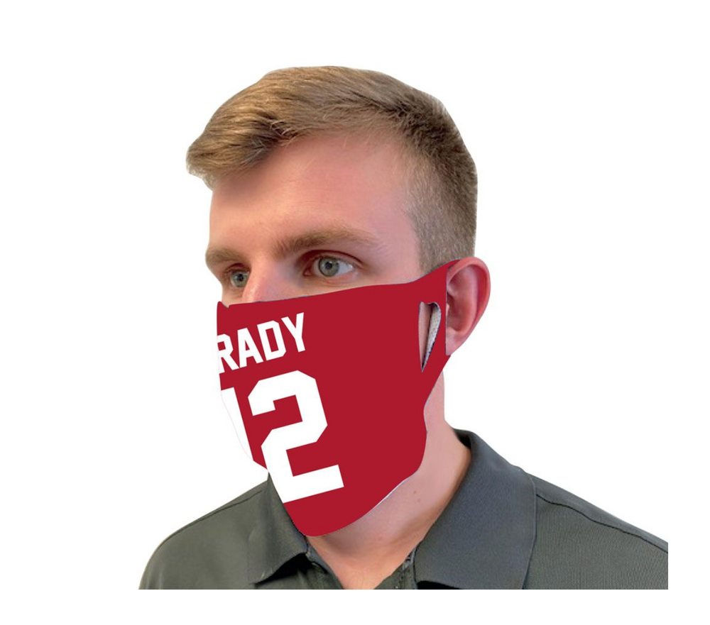 nflpa fan mask face covers tom brady