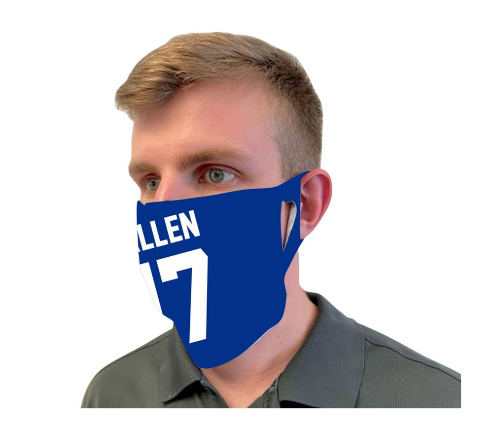 nflpa fan mask face covers josh allen